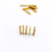 Fineray brand size in 2*4*15mm English brass stamp letters for date coding machine in Two-lines